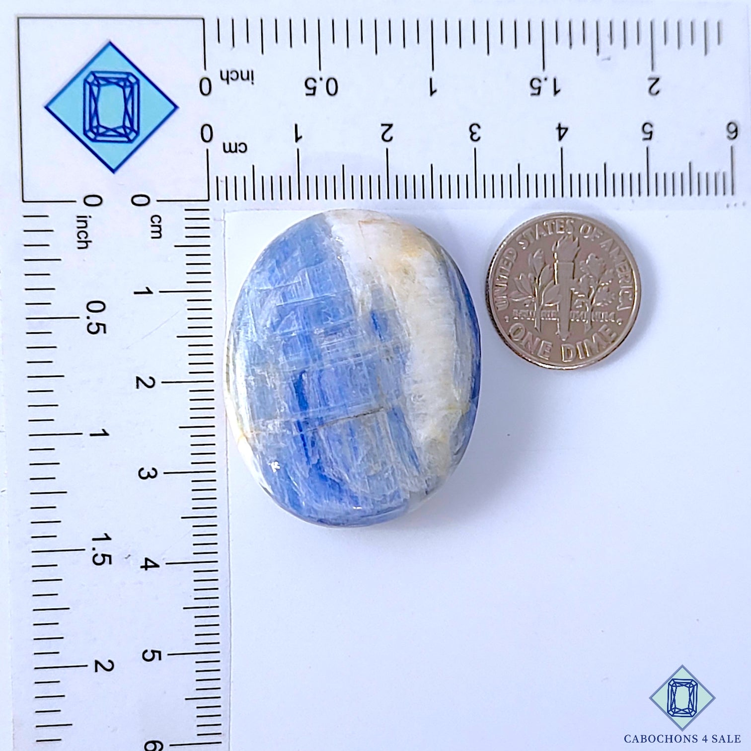 Blue Kyanite with Quartz