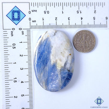 Blue Kyanite with Quartz