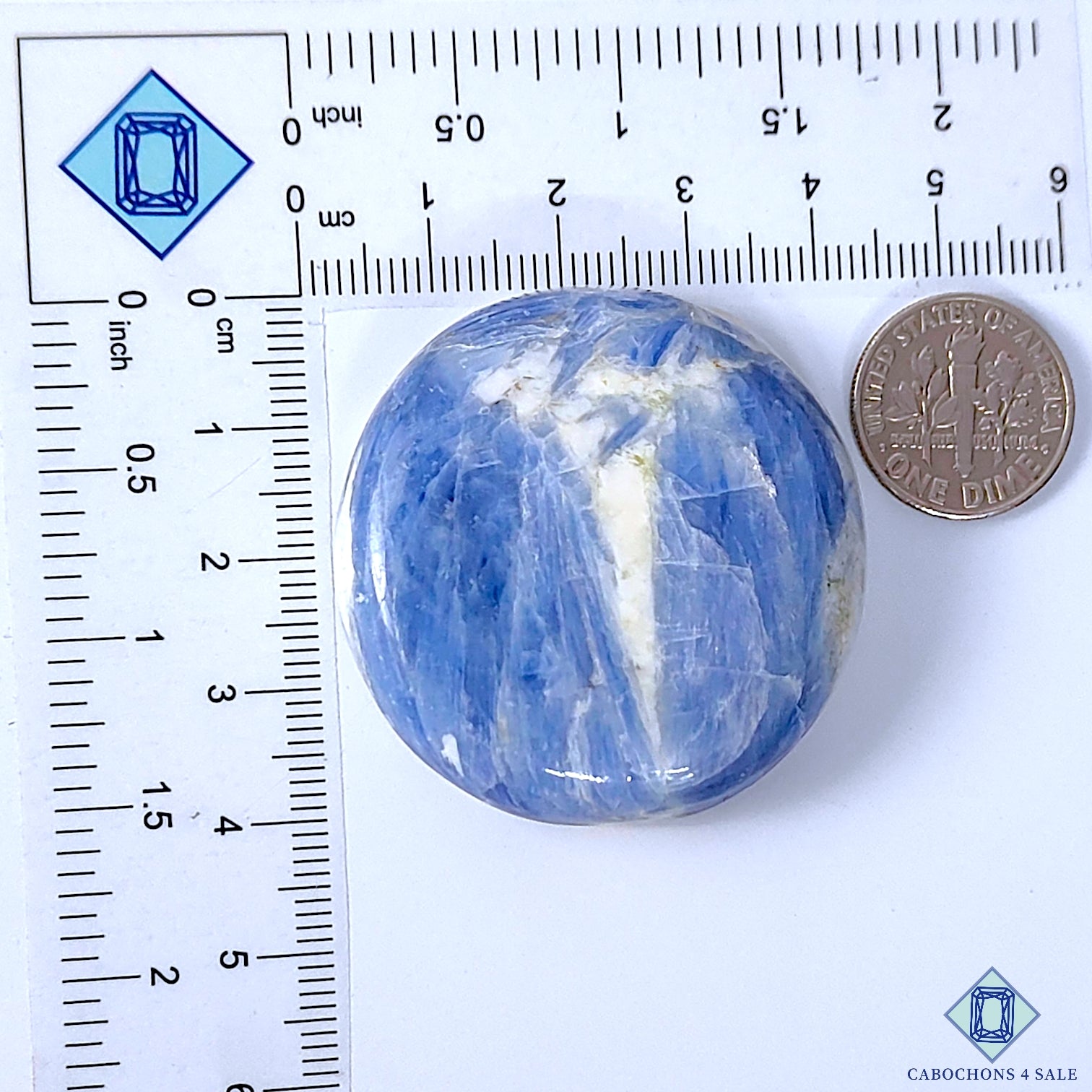 Blue Kyanite with Quartz