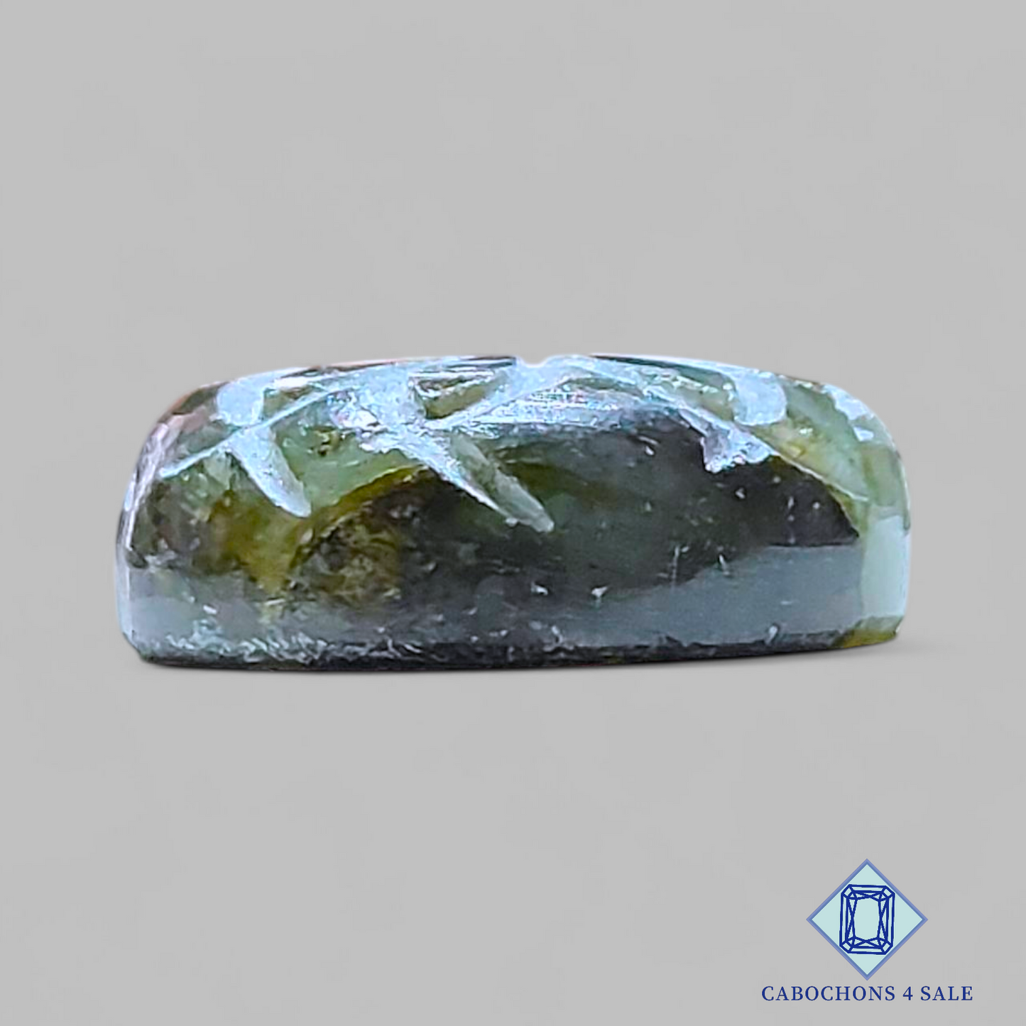 Blue Labradorite Oval Carvings