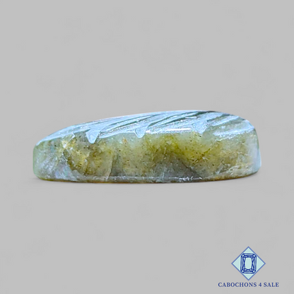 Blue Labradorite Pear Carvings