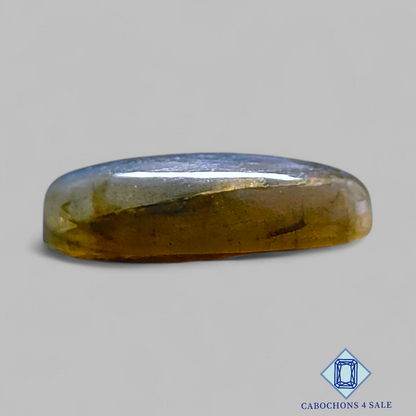 Cabujones ovalados de labradorita azul