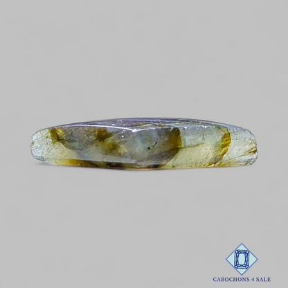 Cabujones de fantasía de labradorita azul