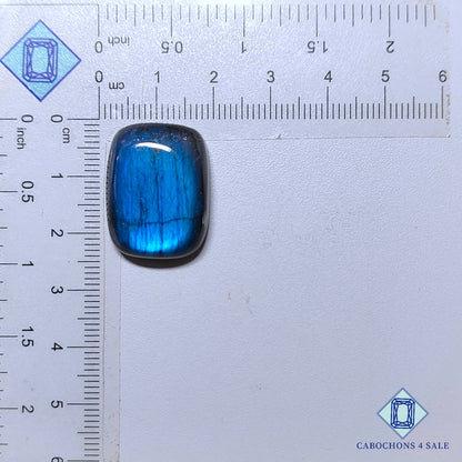 Natural Blue Labradorite Gemstone  Fancy Cabochons 23*17*7mm from Madagascar available for sale