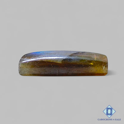 Natural Blue Labradorite Gemstone  Rectangle Cabochons 28*12*6mm from Madagascar available for sale
