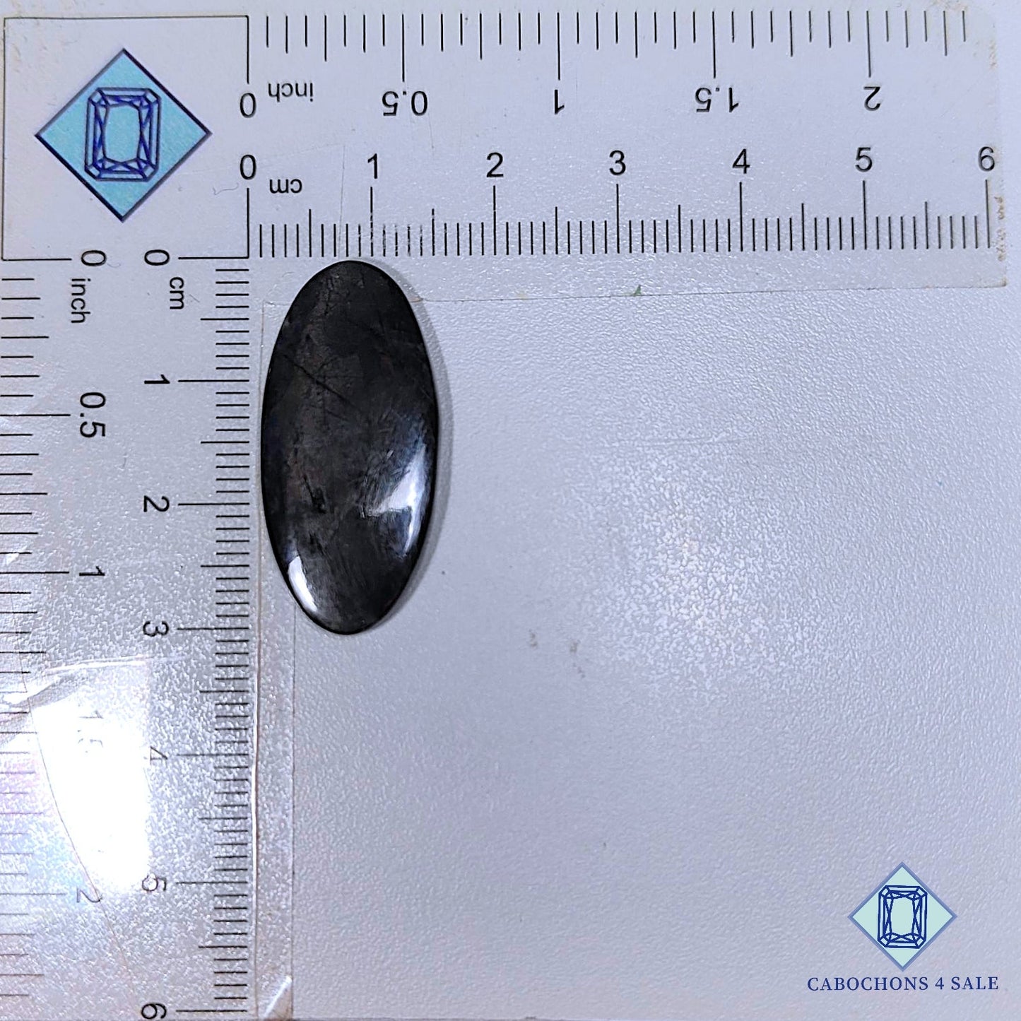 Natural Blue Labradorite Gemstone  Oval Cabochons 30*14*3mm from Madagascar available for sale