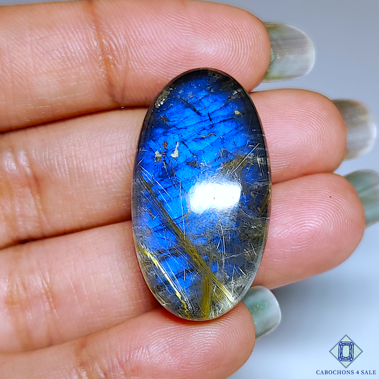 Blue Labradorite Doublet