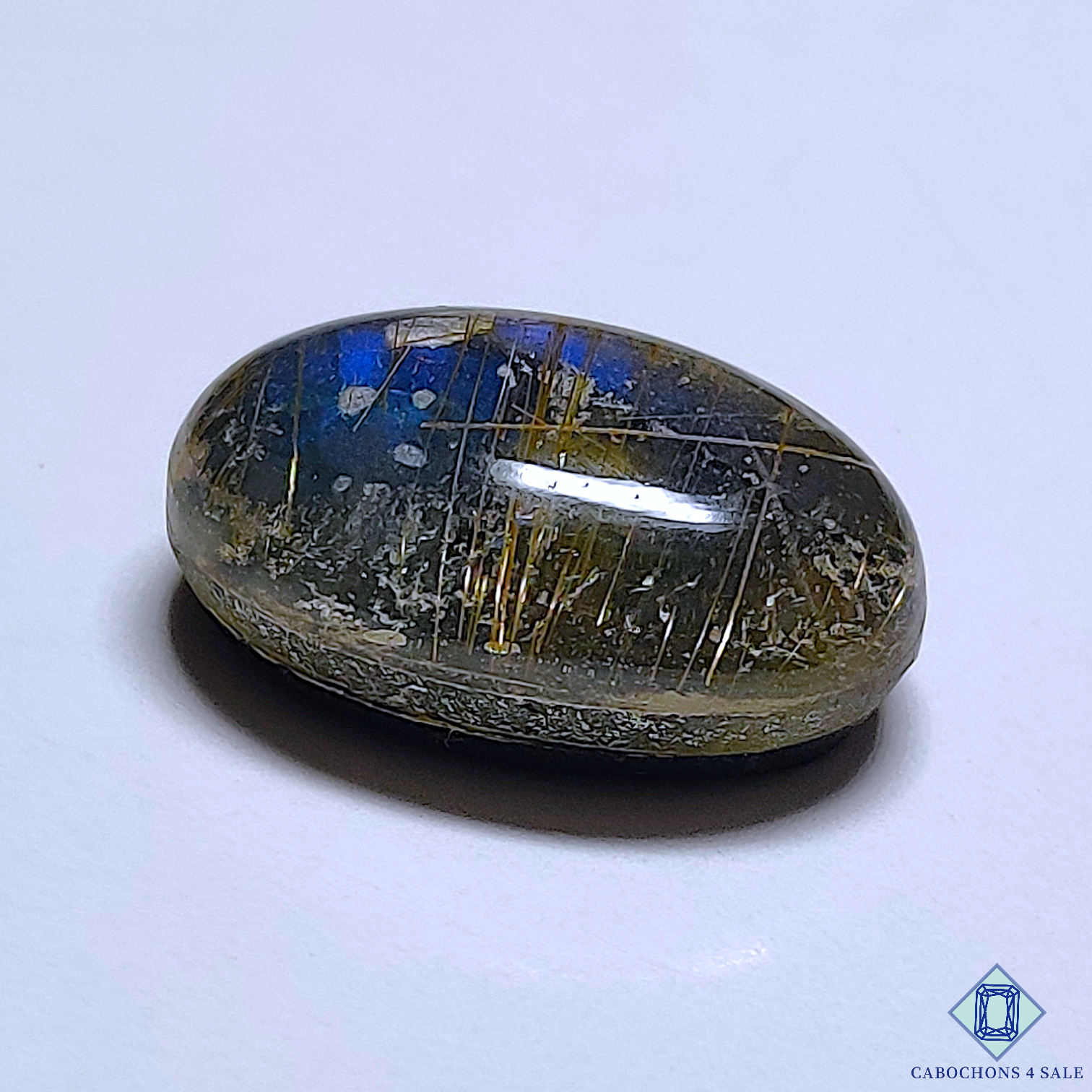 Blue Labradorite Doublet