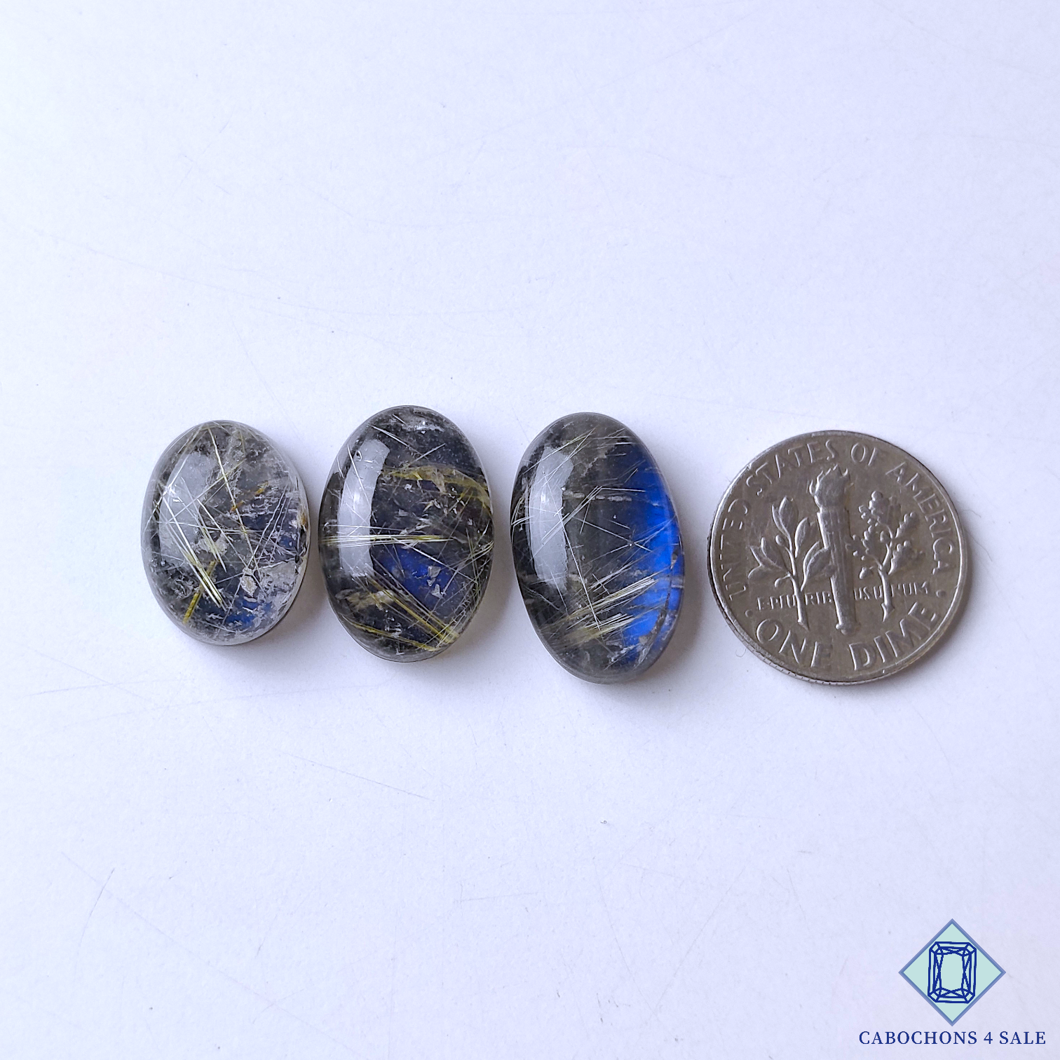 Blue Labradorite Doublets