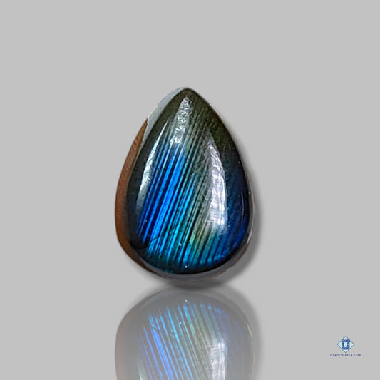 Blue Labradorite Line Pattern