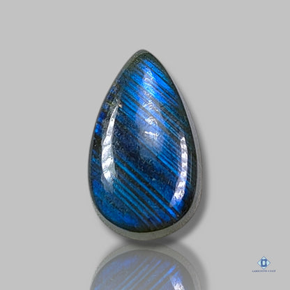 Blue Labradorite Line Pattern