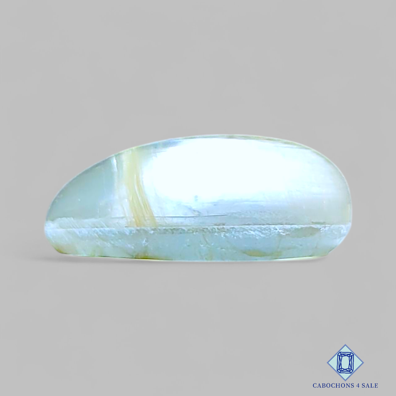 Blue Labradorite + Rutile Quartz Doublets