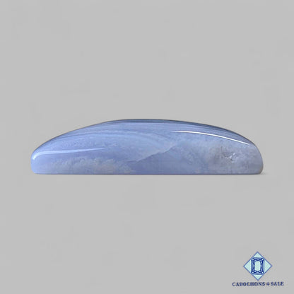 Natural Blue Lace Agate Gemstone  Fancy Cabochons 28*20*5mm from South Africa  available for sale