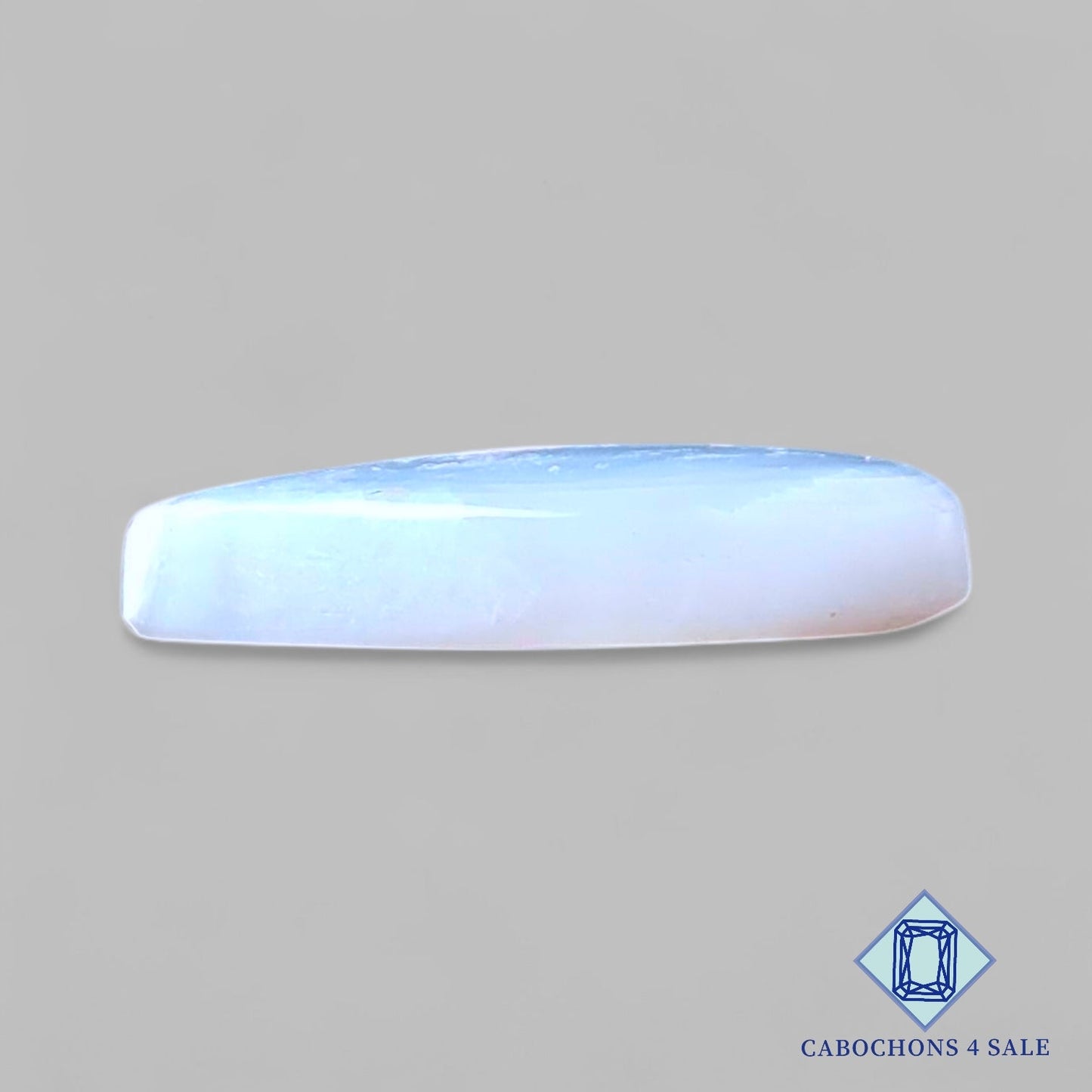 Cabujones de ágata azul natural de 20 x 15 x 5 mm, de Namibia, disponibles para la venta.