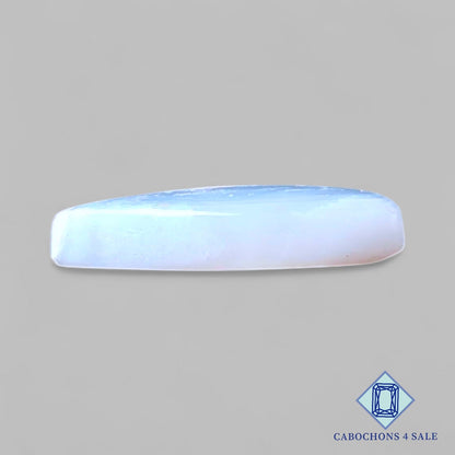 Cabujones de ágata azul natural de 20 x 15 x 5 mm, de Namibia, disponibles para la venta.