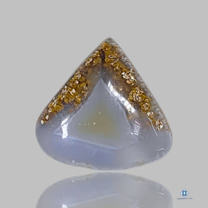 Blue Lace Agate Pear Cabochons