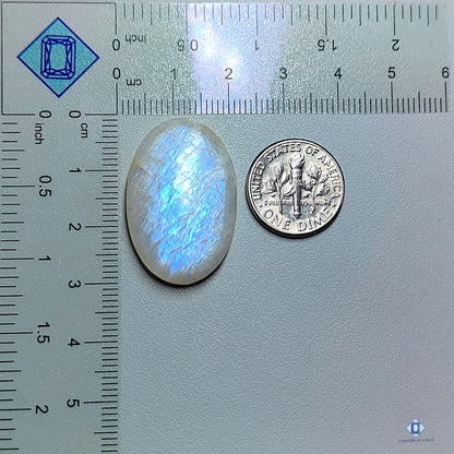 Blue Moonstone Oval Cabochons