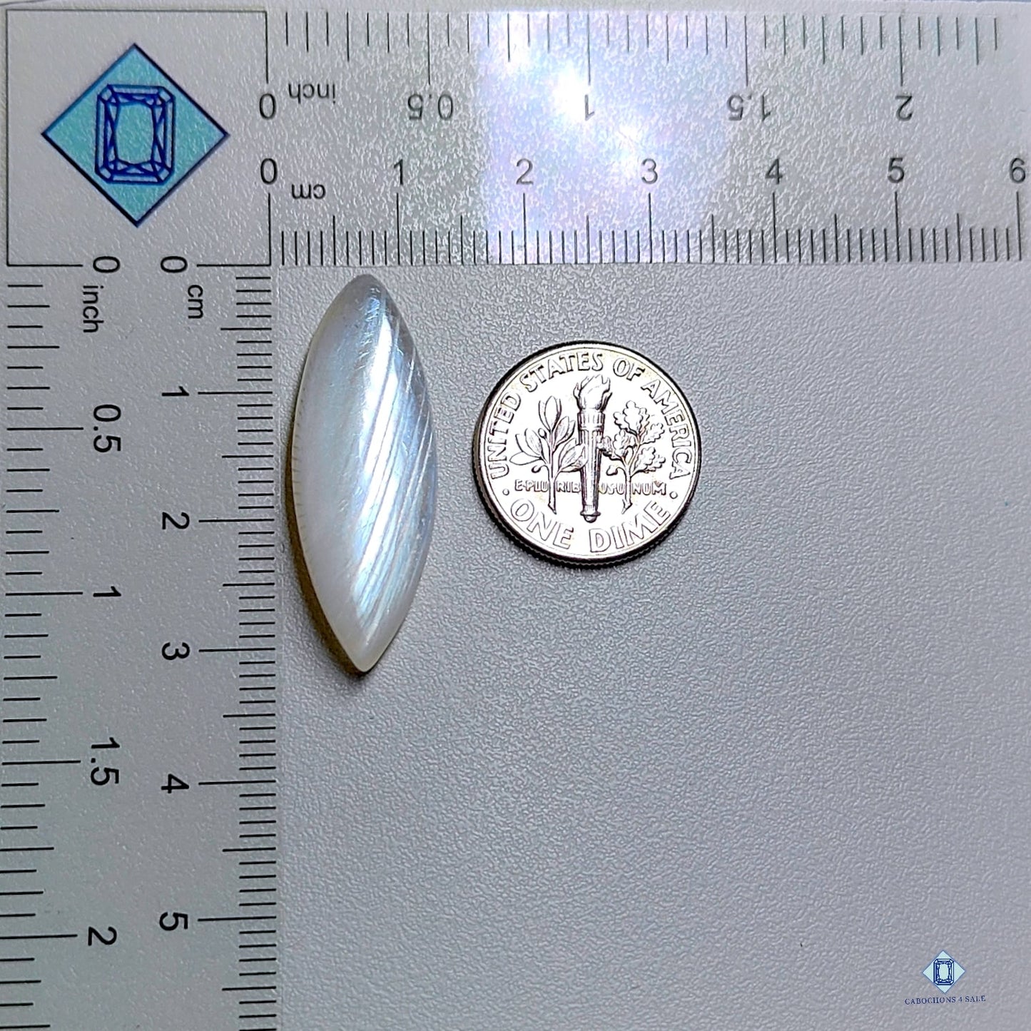 Blue Moonstone Marquise Cabochons