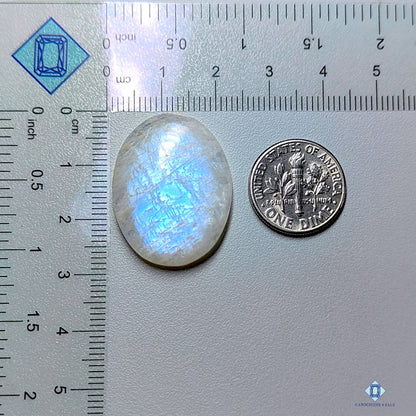 Blue Moonstone Oval Cabochons