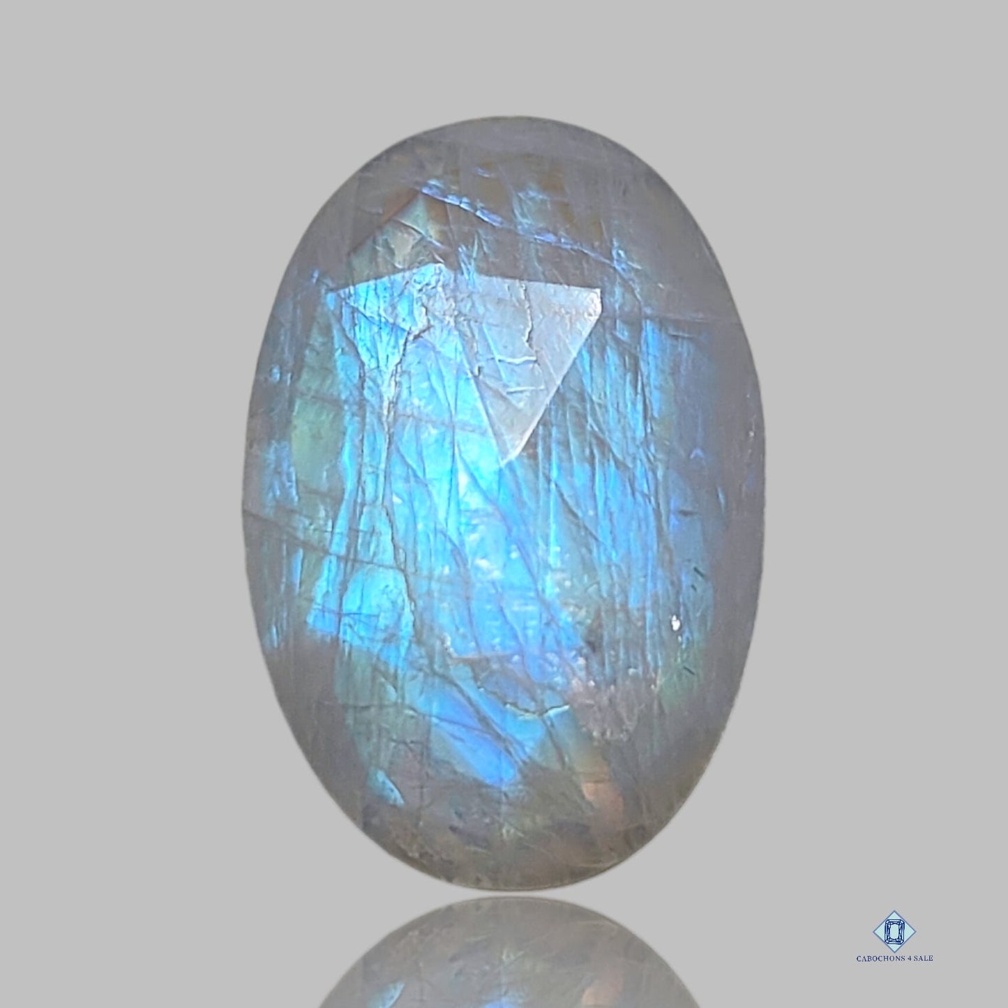 Blue Moonstone  Oval All cuts