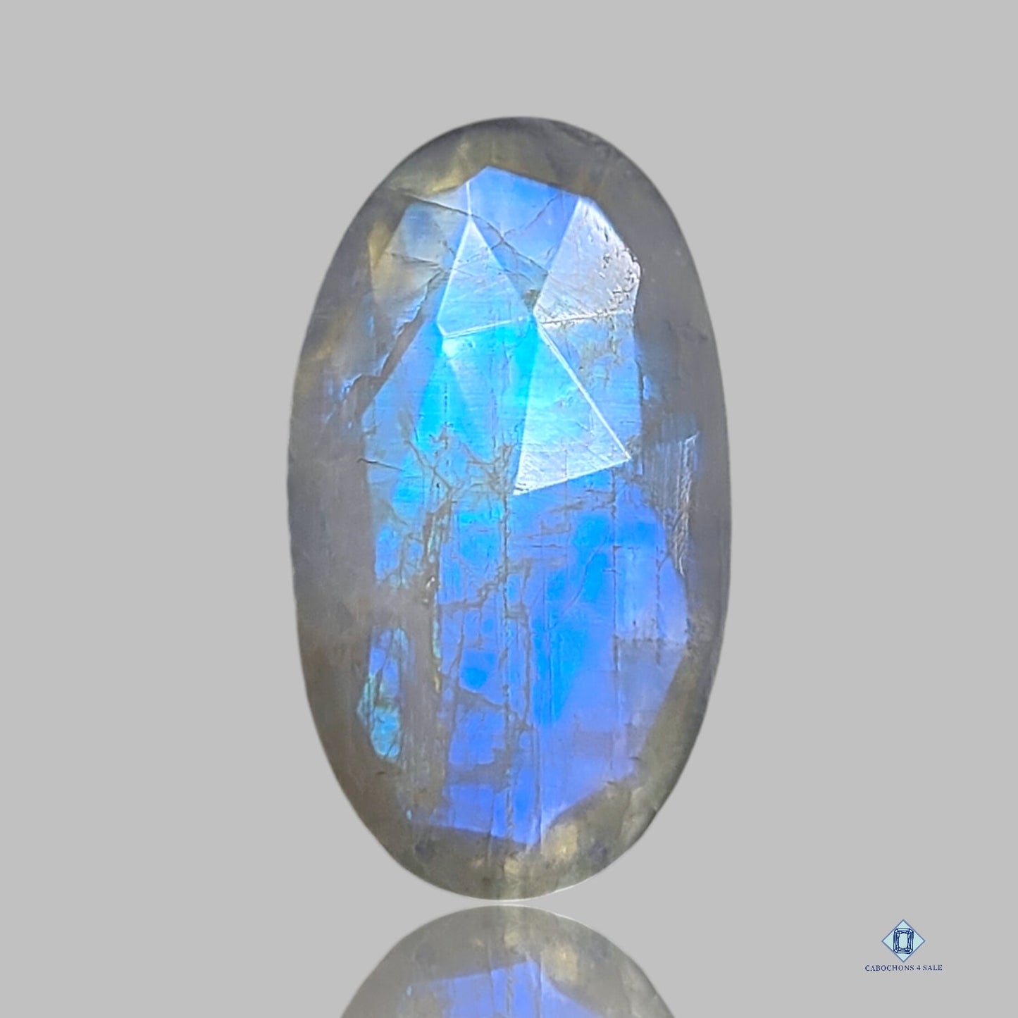 Blue Moonstone  Oval All cuts