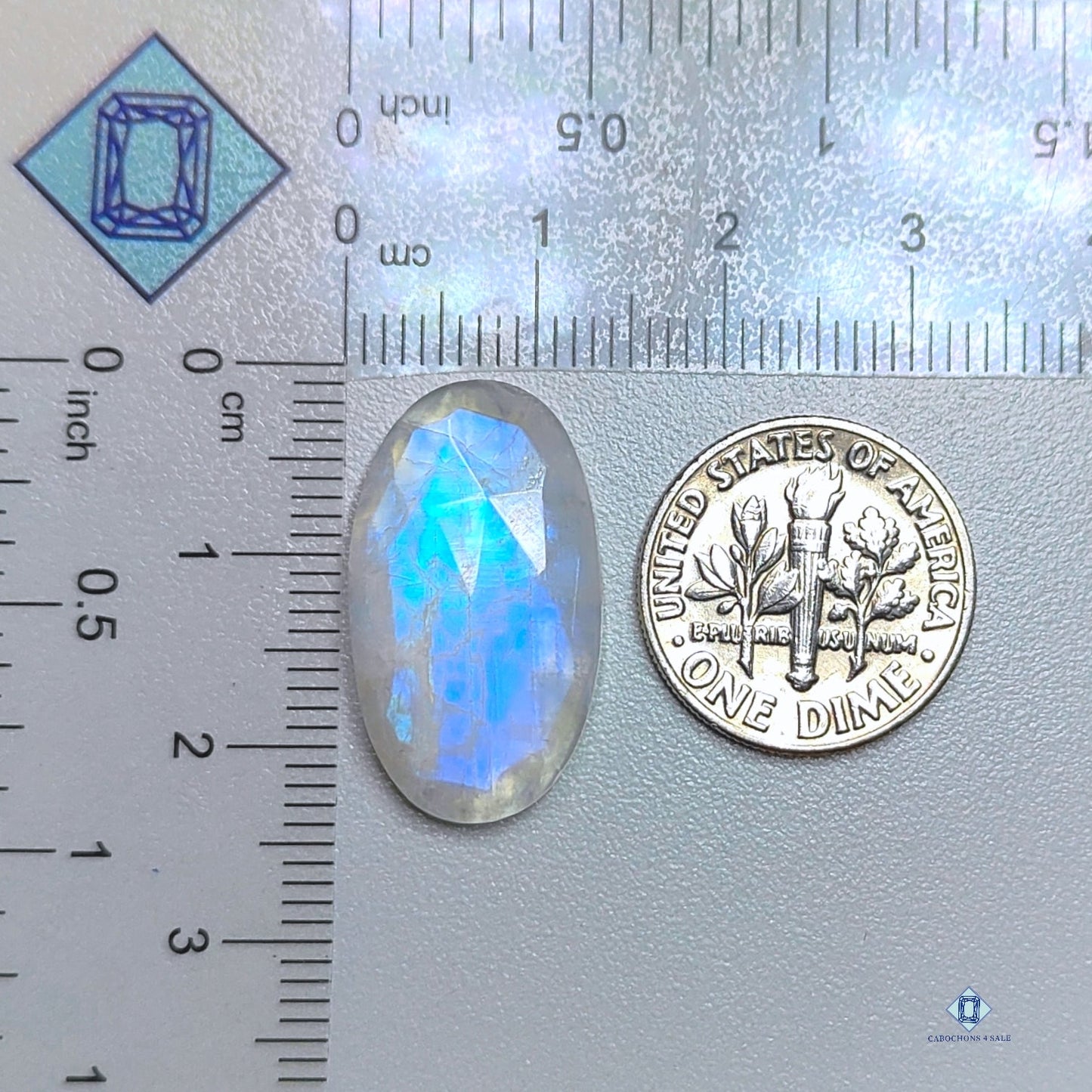 Blue Moonstone  Oval All cuts