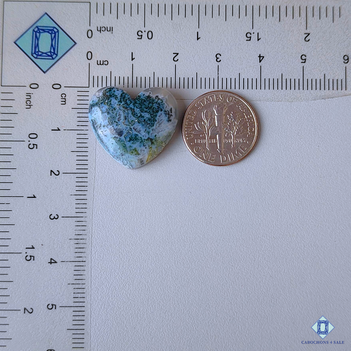 Blue Moss Agate