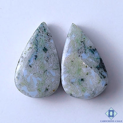 Blue Moss Agate
