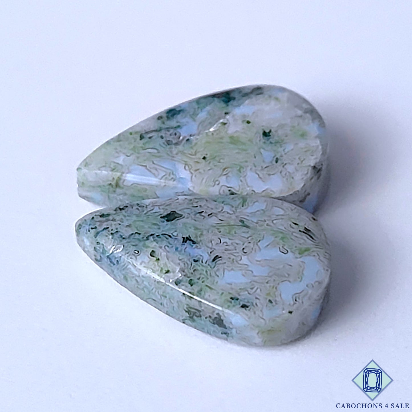 Blue Moss Agate