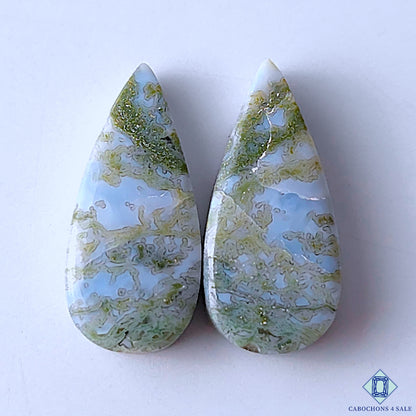 Blue Moss Agate