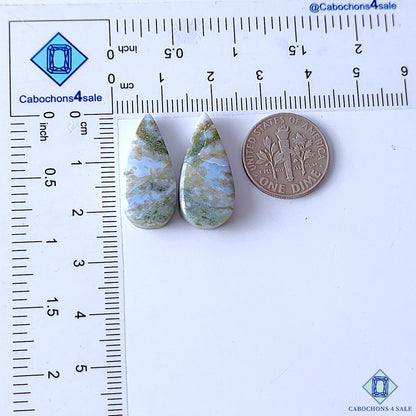 Blue Moss Agate