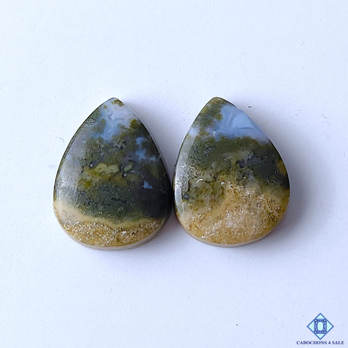 Blue Moss Agate