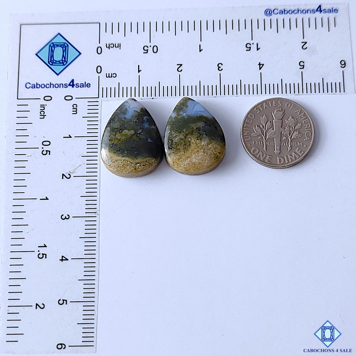 Blue Moss Agate