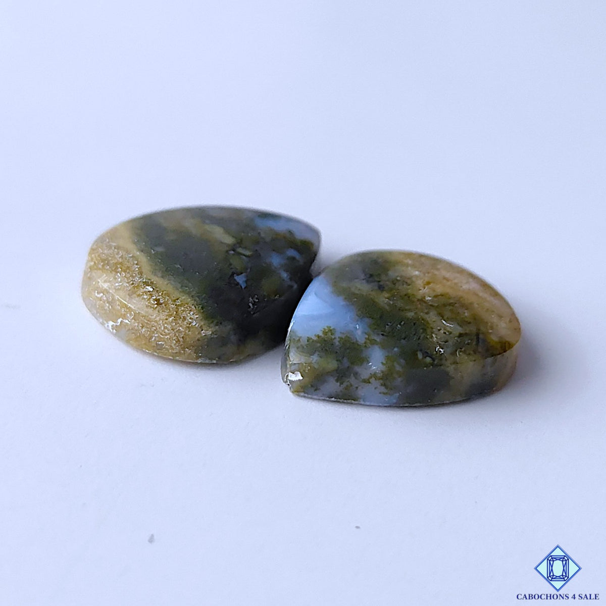 Blue Moss Agate