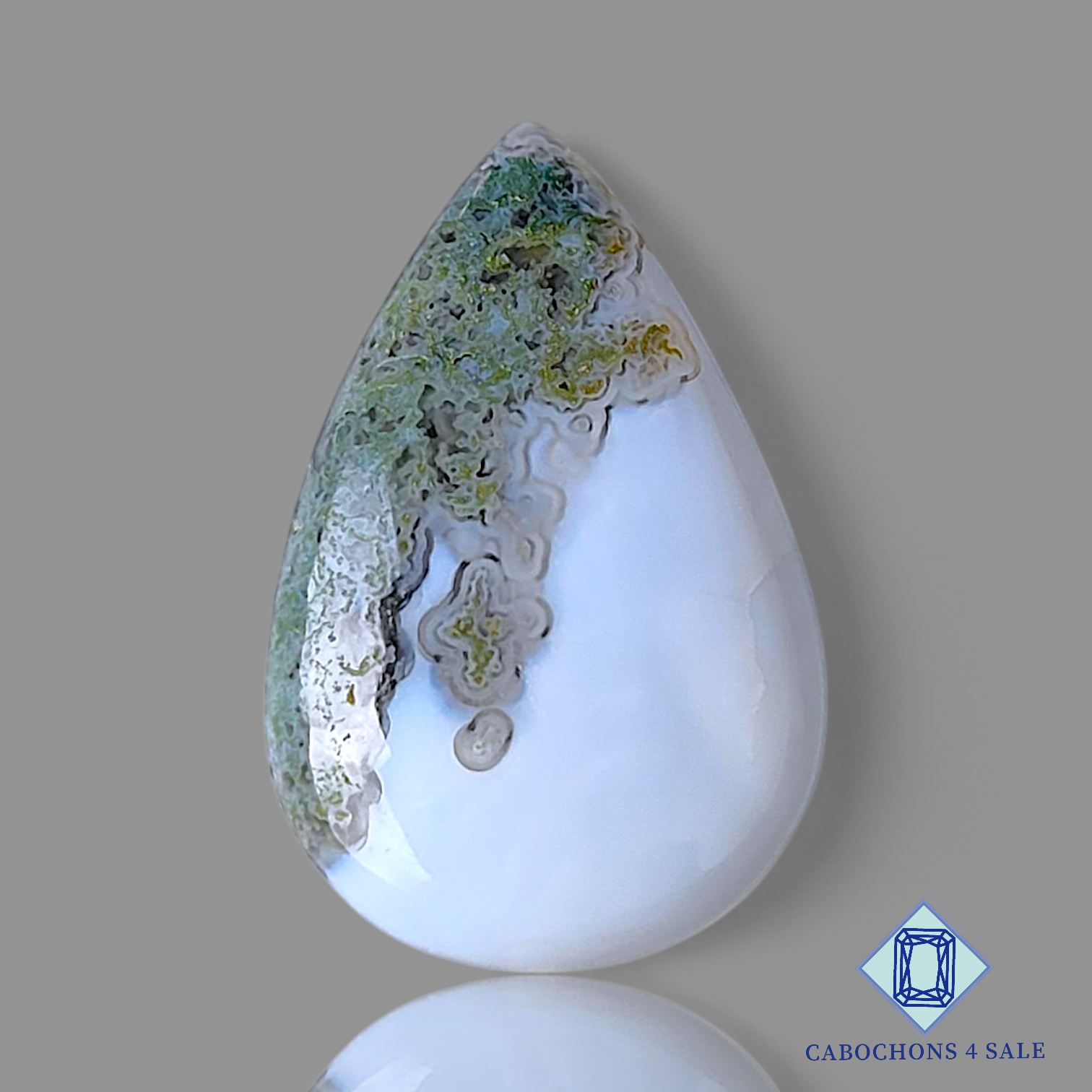 Blue Moss Agate