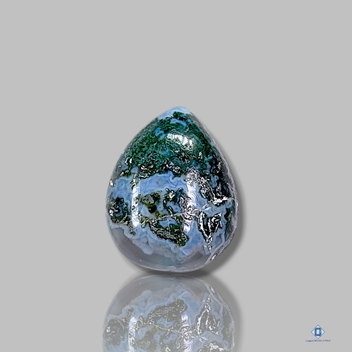 Blue Moss Agate