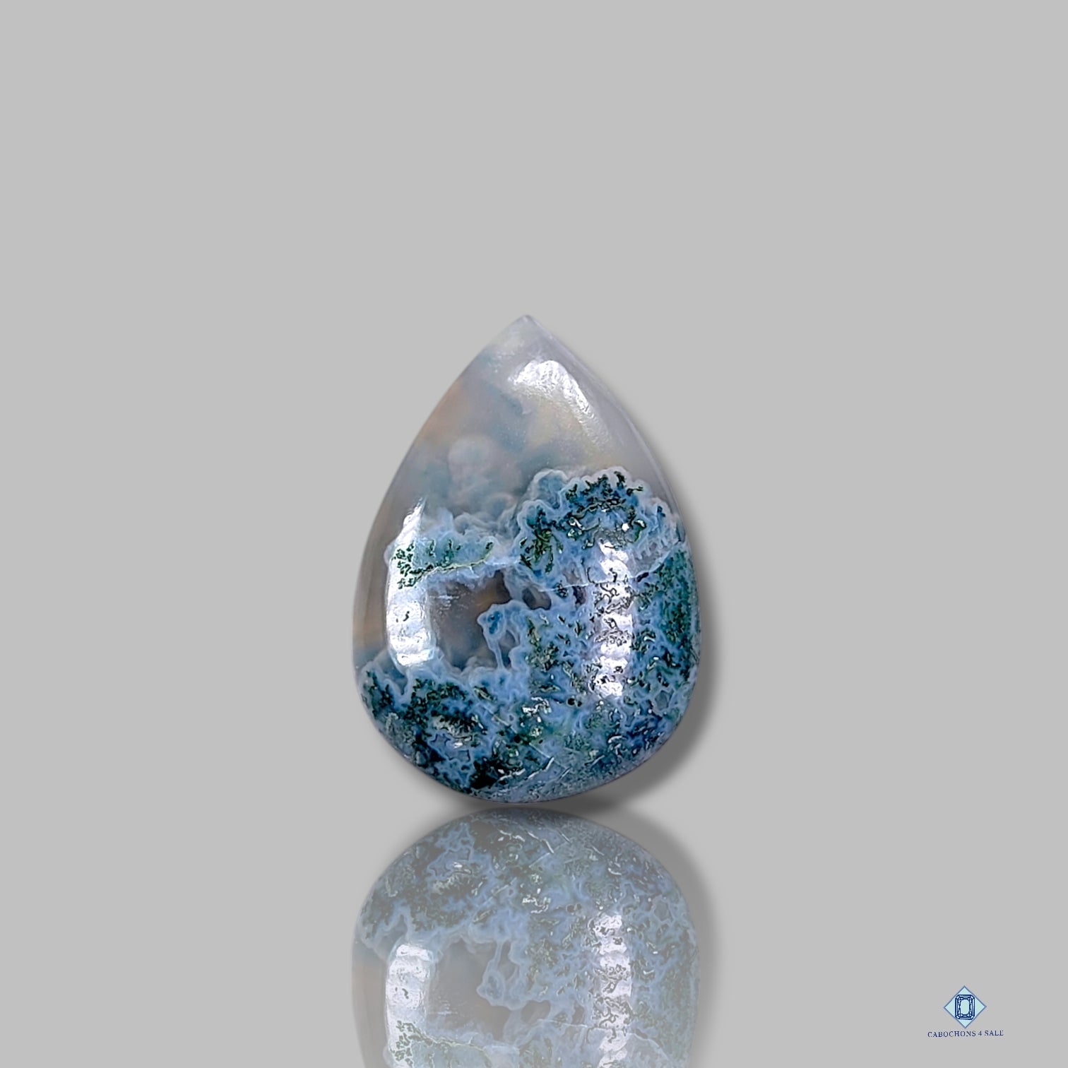 Blue Moss Agate