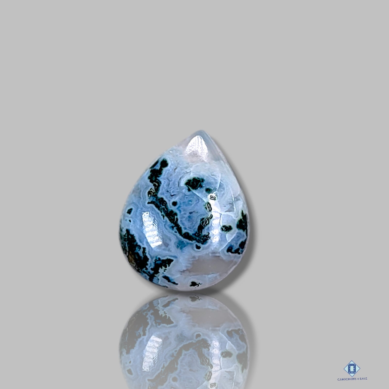 Blue Moss Agate