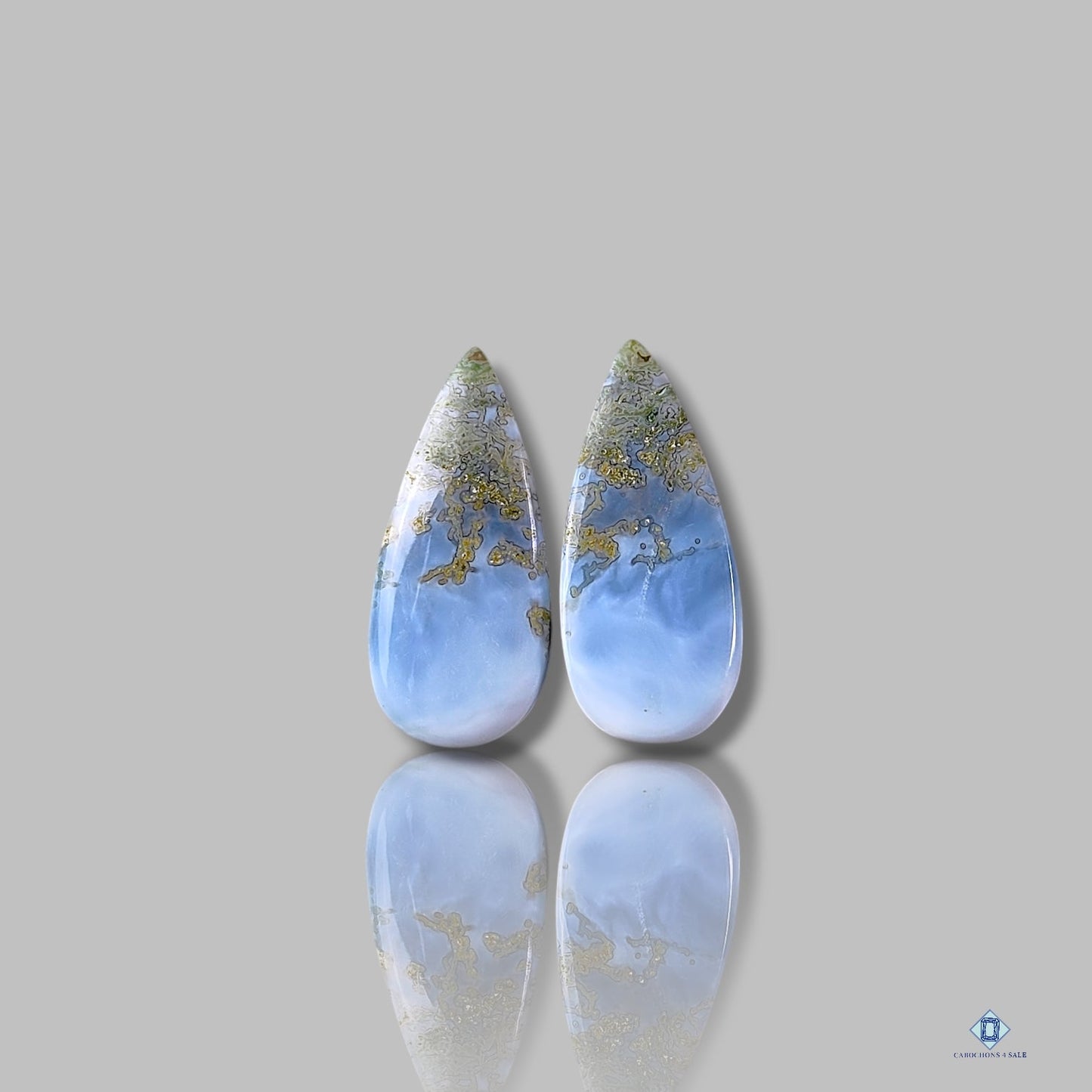 Blue Moss Agate