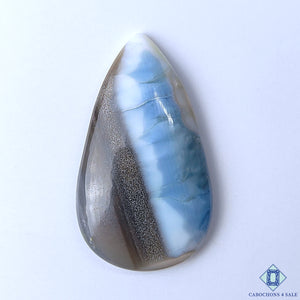 Blue Opal Pear Cabochons 49*28*7mm