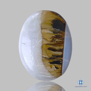 Natural Blue Opal Gemstone Oval Cabochons 25*19*6mm from Australia available for sale