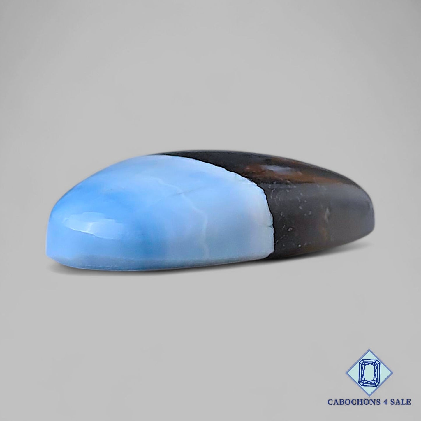 Natural Blue Opal Gemstone  Heart Carvings 26*33*7mm from Australia available for sale