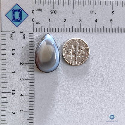 Blue Opal Pear Cabochons