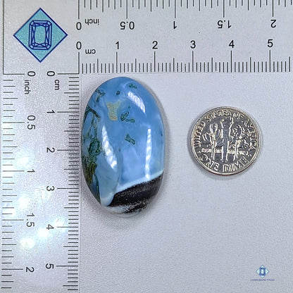 Blue Opal Oval Cabochons