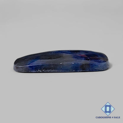 Natural Blue Sapphire Gemstone  Fancy Rose Cut 27*19*4mm from Myanmar available for sale