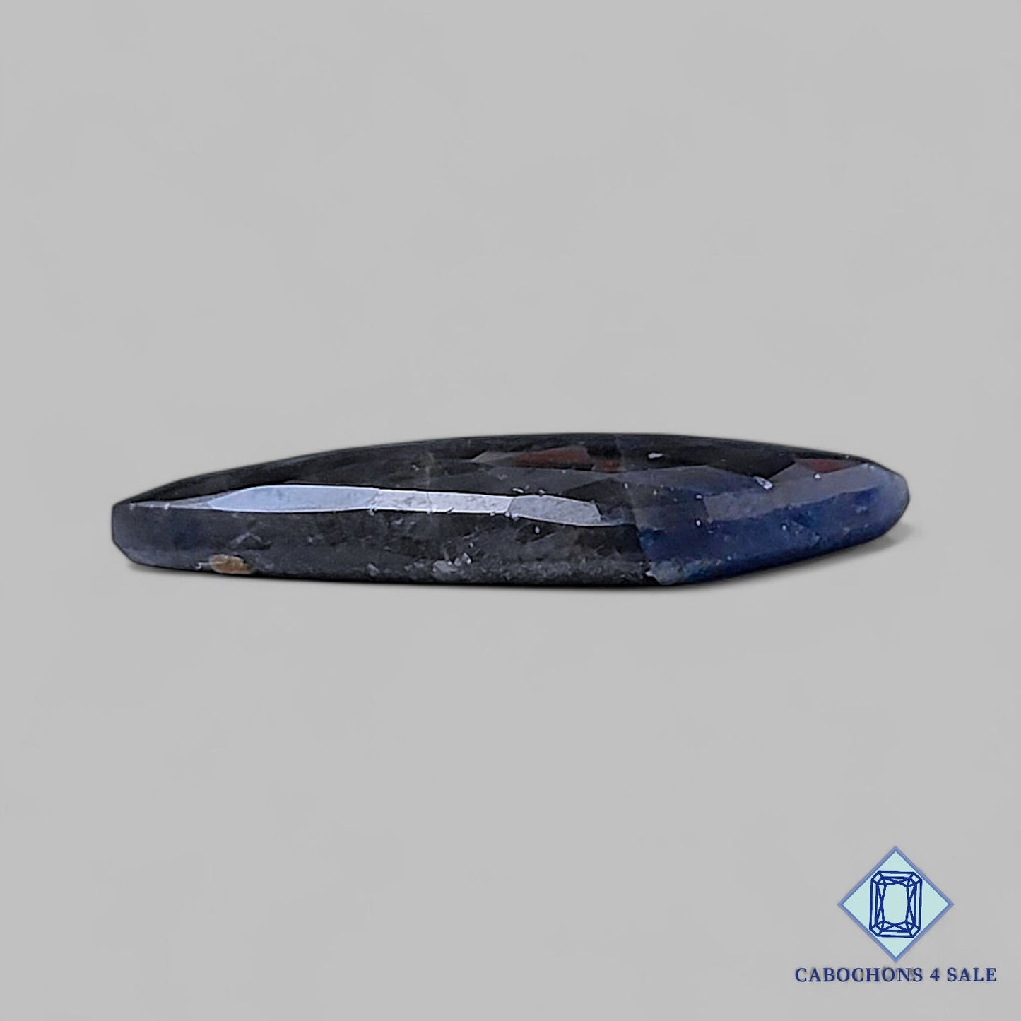 Natural Blue Sapphire Gemstone  Fancy Rose Cut 31*13*4mm from Myanmar available for sale