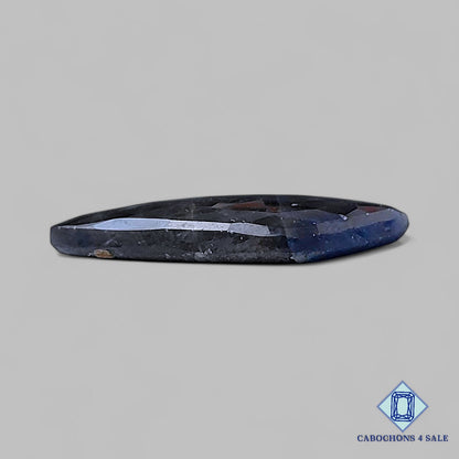 Natural Blue Sapphire Gemstone  Fancy Rose Cut 31*13*4mm from Myanmar available for sale
