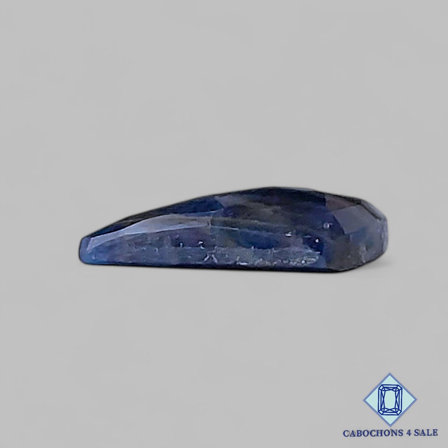 Natural Blue Sapphire Gemstone  Fancy Rose Cut 16*10*3mm from Myanmar available for sale