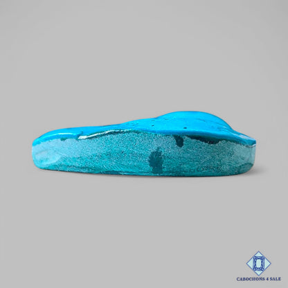 Natural Botryoidal Malachite Chrysocolla Gemstone Pear Druzy 34*23*8mm from Democratic Republic of the Congo (DRC) available for sale