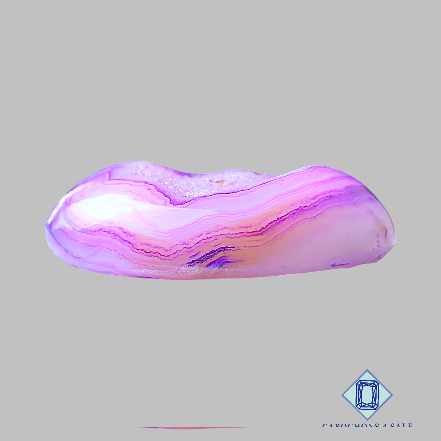 Botswana Agate Oval Druzy